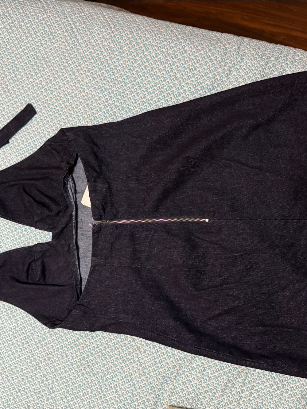 Free People Navy Halter Backless Mini Dress - Picture 3 of 5